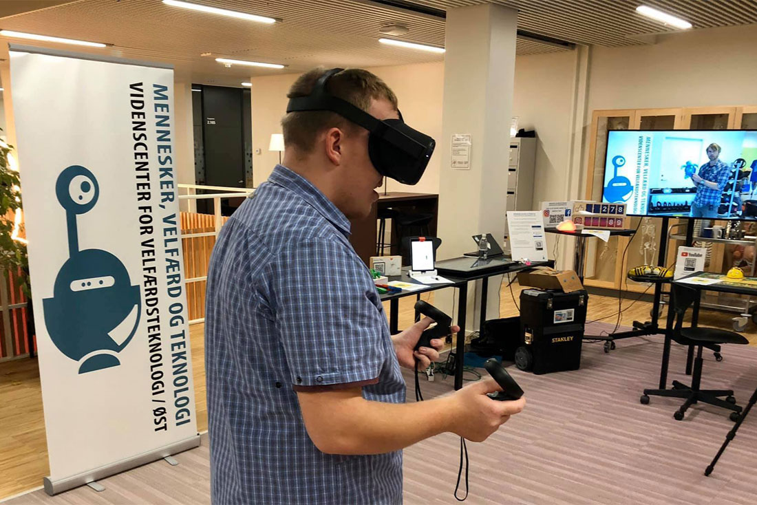 VR træning i personlig pleje | Videnscenter for Velfærdsteknologi Øst