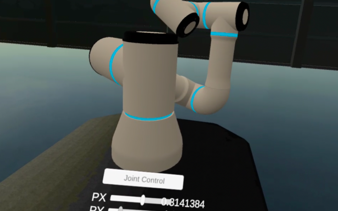 VR training – Industrial robots